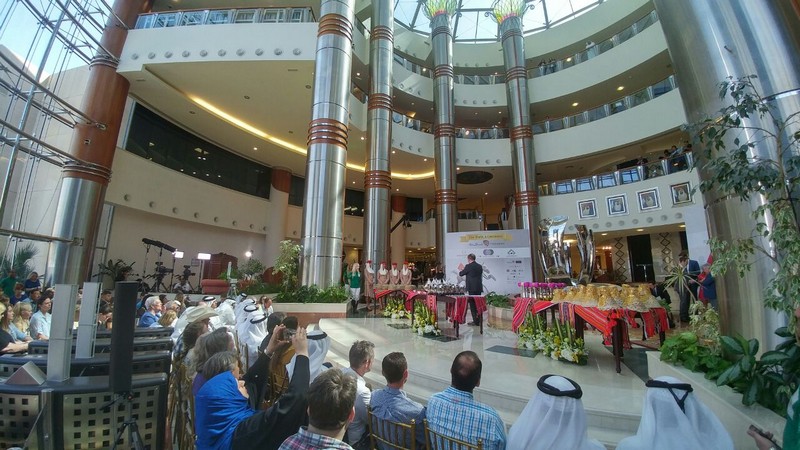 The World Richest Pure Arabian Horse Race Draw Day 1